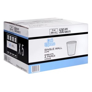 Single Wall Water Cups